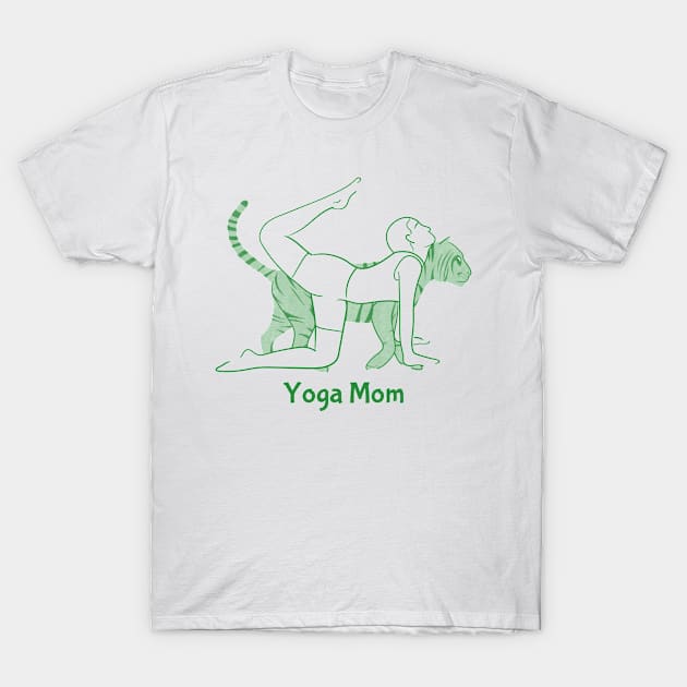 Yoga Mom T-Shirt by Merch ArtsJet